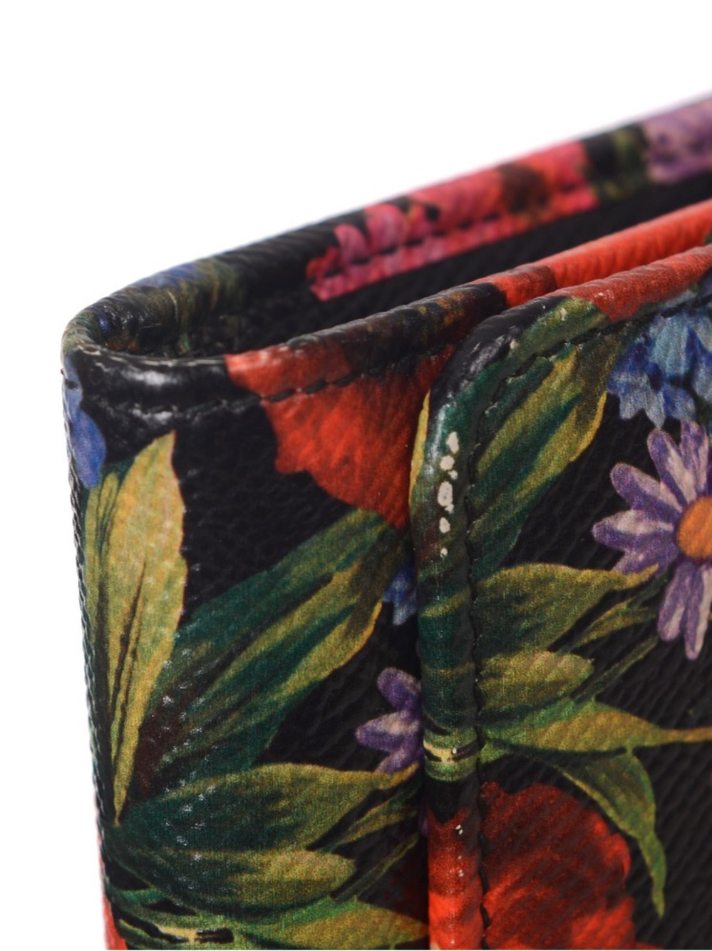 ♥️Dolce & Gabbana Small Floral Print Top-Handle Multicolor Women’s Bag♥️ - Picture 9 of 16